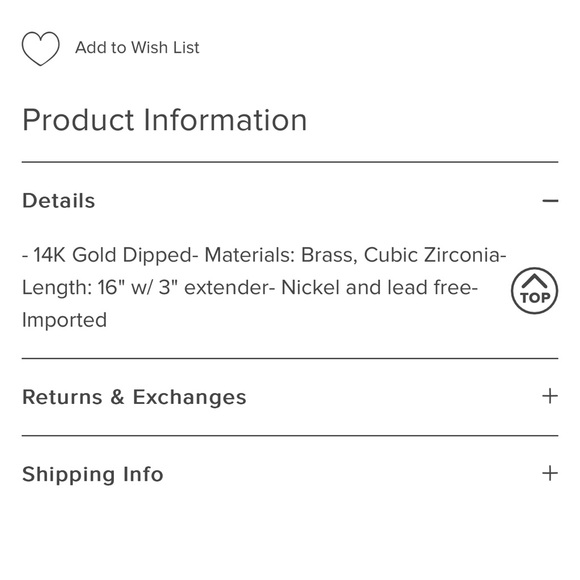 Amelie Crystal Stone Drop Layered 14k Dipped Necklace - Picture 9 of 9